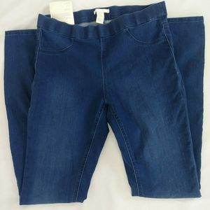 H&M High-waisted Skinny Pull-on Jeggings